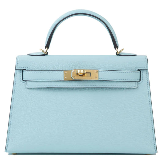 Luxurious Diana Light Blue Handbag