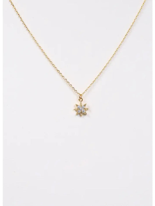 Starry Night Gold Dainty Necklace