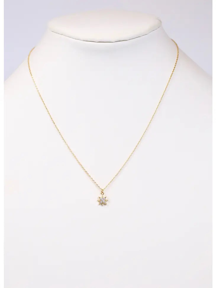 Starry Night Gold Dainty Necklace