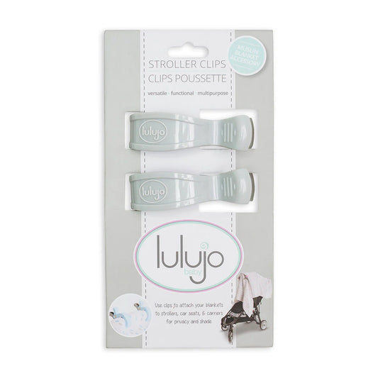 "Lulujo" Baby Brand - 2 Pack Stroller Clips
