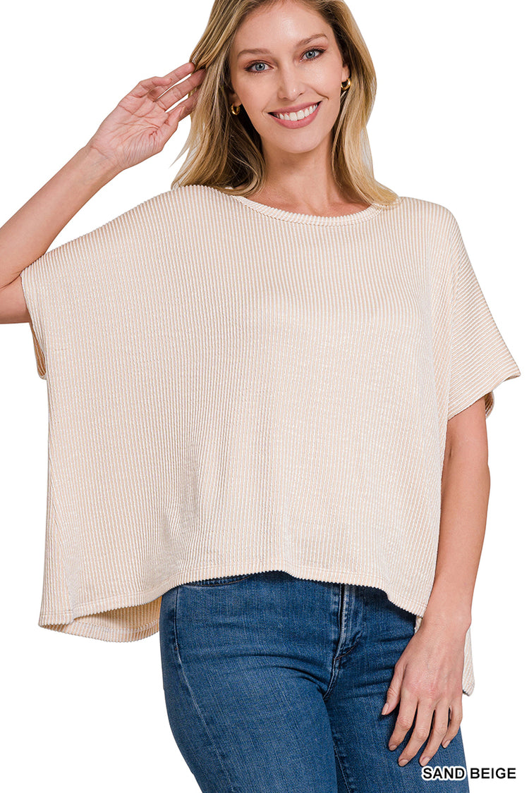 Get Out There Ribbed Top