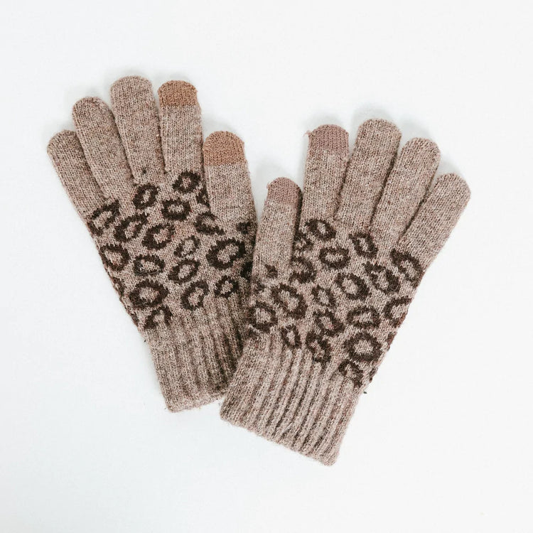 Leopard Print Smart Glove
