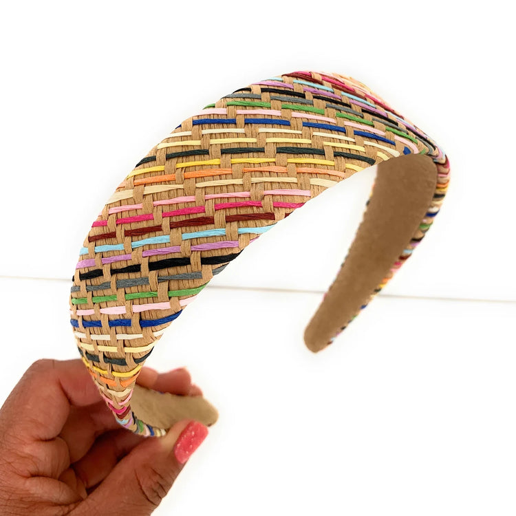 Colorful Rattan Headband